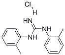 N,N'-di-o-tolylguanidine monohydrochloride Structural