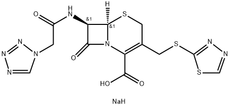 Ceftezole sodium Structural