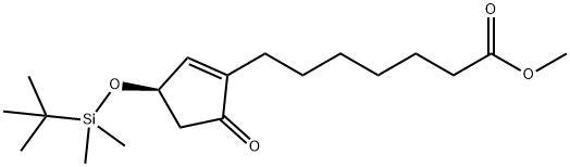 METHYL (R)-(+)-3-(TERT-BUTYLDIMETHYLSILYLOXY)-5-OXO-1-CYCLOPENTENE-1-HEPTANOATE