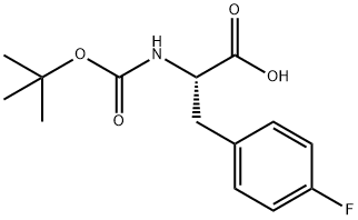 BOC-L-4-Fluorophe  Structural