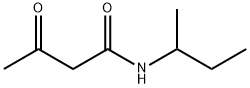 BUTANAMIDE, N-(1-METHYLPROPYL)-3-OXO- Structural