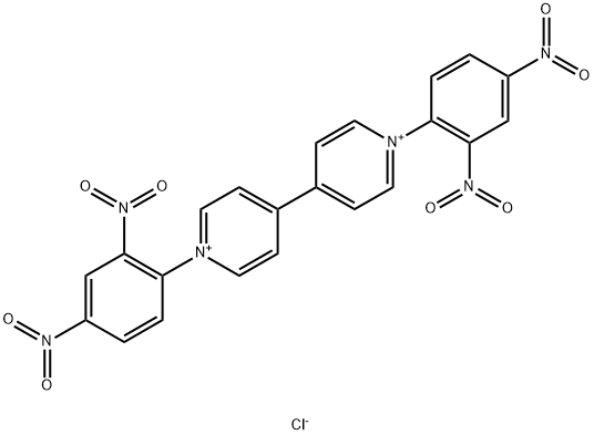 1,1'-BIS(2,4-DINITROPHENYL)-4,4'-BIPYRIDINIUM DICHLORIDE Structural