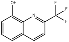 2-TRIFLUOROMETHYLQUINOLIN-8-OL Structural