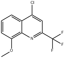 4-CHLORO-8-METHOXY-2-(TRIFLUOROMETHYL)QUINOLINE