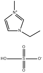 1-ETHYL-3-METHYLIMIDAZOLIUM HYDROGENSULFATE Structural