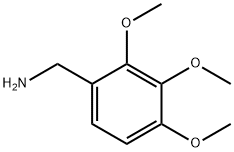 2,3,4-Trimethoxybenzylamine Structural