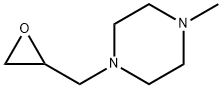 Piperazine, 1-methyl-4-(oxiranylmethyl)- (9CI) Structural