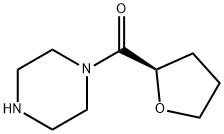 Piperazine, 1-[[(2R)-tetrahydro-2-furanyl]carbonyl]- (9CI) Structural