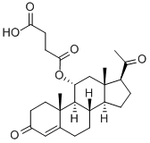 11-ALPHA-HYDROXY-4-PREGNENE-3,20-DIONE 11-HEMISUCCINATE