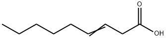 3-NONENOIC ACID Structural