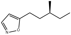 Isoxazole, 5-(3-methylpentyl)-, (S)- (9CI) Structural