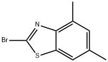 2-BROMO-4,6-DIMETHYLBENZOTHIAZOLE Structural