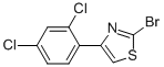 2-BROMO-4-(2,4-DICHLOROPHENYL)THIAZOLE Structural Picture