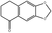 6,7-(METHYLENEDIOXY)-1-TETRALONE Structural