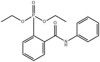 (2-PHENYLCARBAMOYL-PHENYL)-PHOSPHONIC ACID DIETHYL ESTER Structural