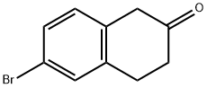 6-Bromo-2-tetralone Structural
