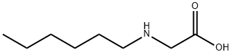 Glycine, N-hexyl- Structural