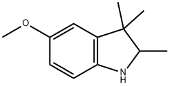 5-Methoxy-2,3,3-trimethylindolenine Structural