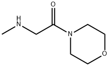 4-[(methylamino)acetyl]morpholine         