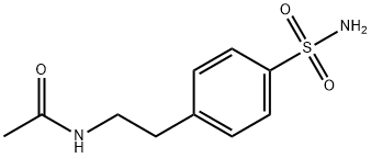 N-(P-SULFAMOYLPHENETHYL)ACETAMIDE Structural