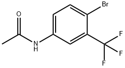 4-BROMO-3-(TRIFLUOROMETHYL)ACETANILIDE Structural