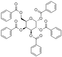 1,2,3,4,6-PENTA-O-BENZOYL-ALPHA-D-GALACTOSE Structural