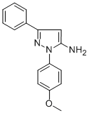 1-(4-METHOXYPHENYL)-3-PHENYL-1H-PYRAZOL-5-AMINE Structural