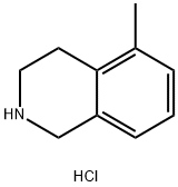 5-METHYL-1,2,3,4-TETRAHYDRO-ISOQUINOLINE HYDROCHLORIDE Structural