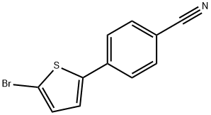 4-(5-BROMOTHIOPHEN-2-YL)BENZONITRILE Structural