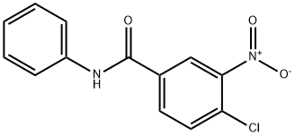 4-CHLORO-3-NITROBENZANILIDE Structural