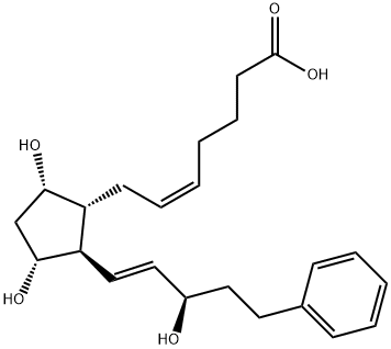 15(R)-17-PHENYL TRINOR PROSTAGLANDIN F2ALPHA Structural