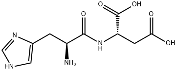 H-HIS-ASP-OH Structural