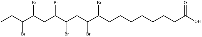 HEXABROMOSTEARIC ACID Structural