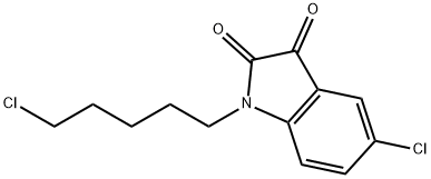 5-CHLORO-1-(5-CHLOROPENTYL)-1H-INDOLE-2,3-DIONE