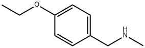 N-(4-ETHOXYBENZYL)-N-METHYLAMINE Structural