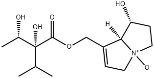 indicine-N-oxide Structural