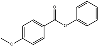 4-METHOXY-BENZOIC ACID PHENYL ESTER Structural