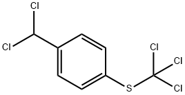 P-TRICHLOROMETHYLTHIOBENZAL CHLORIDE Structural