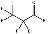 2-BROMO-2,3,3,3-TETRAFLUOROPROPANOYL BROMIDE Structural