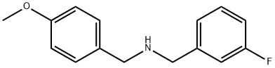 (3-FLUORO-BENZYL)-(4-METHOXY-BENZYL)-AMINE