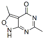 Isoxazolo[3,4-d]pyrimidin-4(1H)-one, 3,6-dimethyl- (9CI) Structural