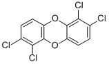 1,2,6,7-TETRACHLORODIBENZO-P-DIOXIN Structural