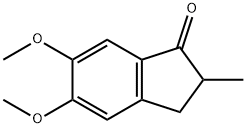 5,6-DIMETHOXY-2-METHYL-INDAN-1-ONE Structural