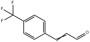 3-(4-Trifluoromethylphenyl)propenal Structural