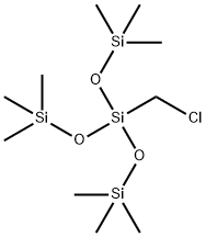 CHLOROMETHYLTRIS(TRIMETHYLSILOXY)SILANE Structural