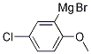 5-Chloro-2-MethoxyphenylMagnesiuM broMide, 0.50M in 2-MeTHF Structural