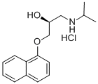 (S)-(-)-PROPRANOLOL HYDROCHLORIDE Structural