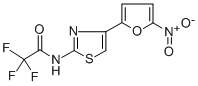 2,2,2-TRIFLUORO-N-(4-(5-NITRO-2-FURYL)-2-THIAZOLYL)ACETAMIDE