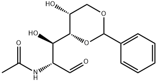 2-Acetamido-4,6-O-benzylidene-2-deoxy-D-galactose Structural