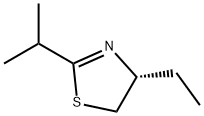 Thiazole, 4-ethyl-4,5-dihydro-2-(1-methylethyl)-, (4R)- (9CI) Structural